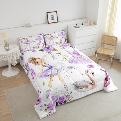 Princess Full Bedding Set for Girls Pink Castle Comforter M14880