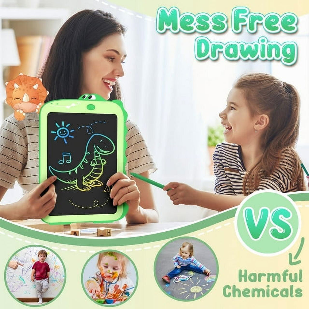 LCD Writing Tablet for Kids Dinosaur Drawing Board Toys Ages 3-8 R744