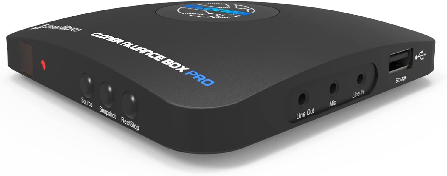 Box Pro 1080p 60fps Video Recorder DVR with HDMI Capture and TV Playback J31460