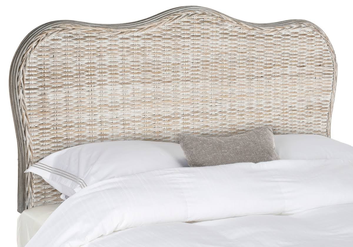 Safavieh Imelda White Washed Headboard (Full)