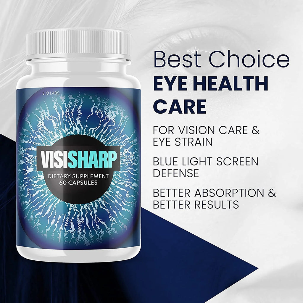 VisiSharp Eye Health Supplement - 120 Capsules C665