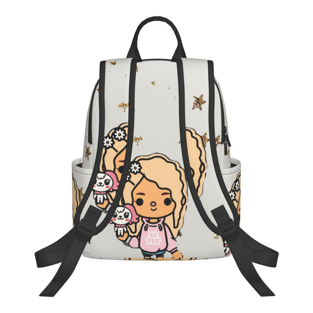 Toca Boca Life Backpack Student School Bag Lightweight Unisex Y145