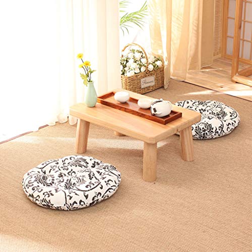 Japanese Style Solid Wood Small Coffee Table for Balcony Living Room A593