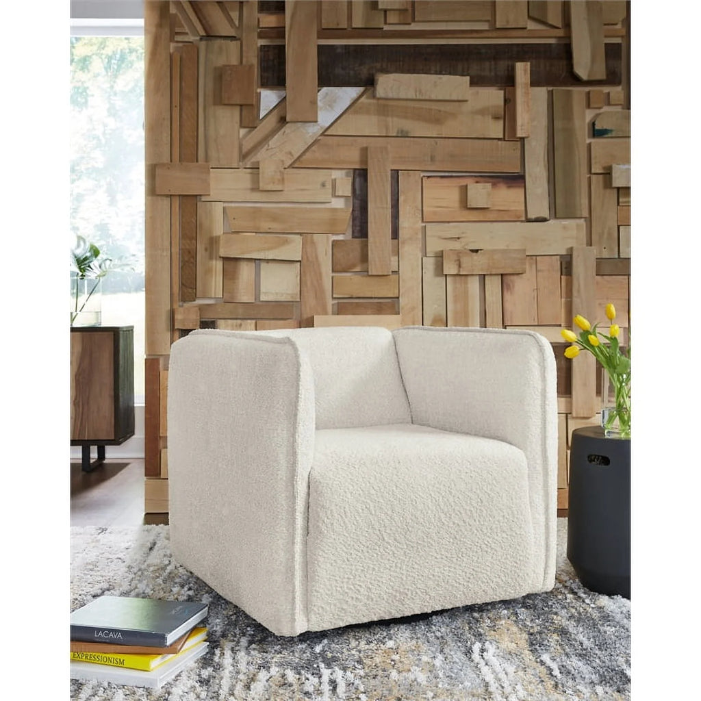 Ashley Furniture Lonoke Metal Swivel Accent Chair, Gray & Black T1857