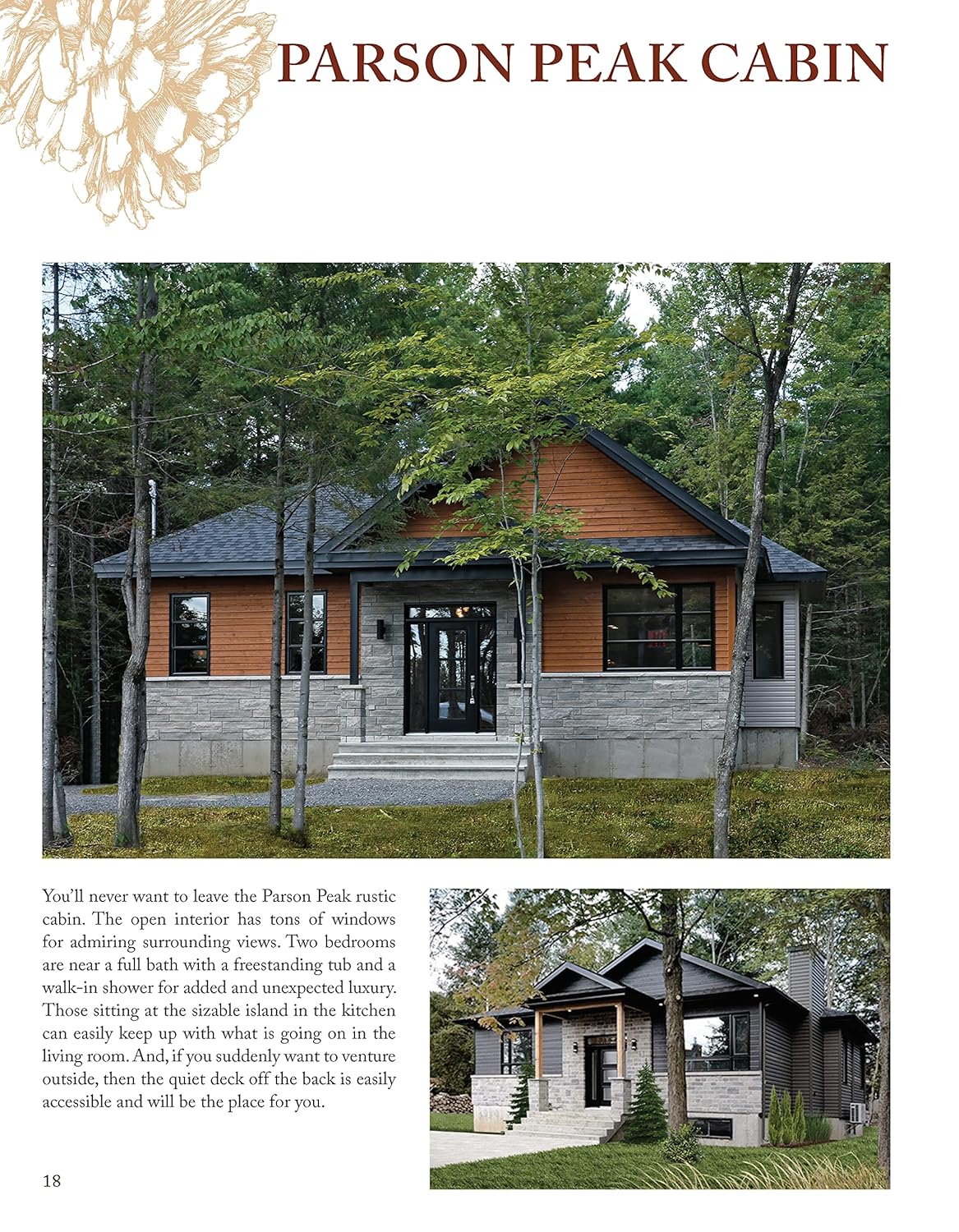 Cozy Cottage & Cabin Designs, Updated 2nd Edition: 200+ Plans for Small Homes O537