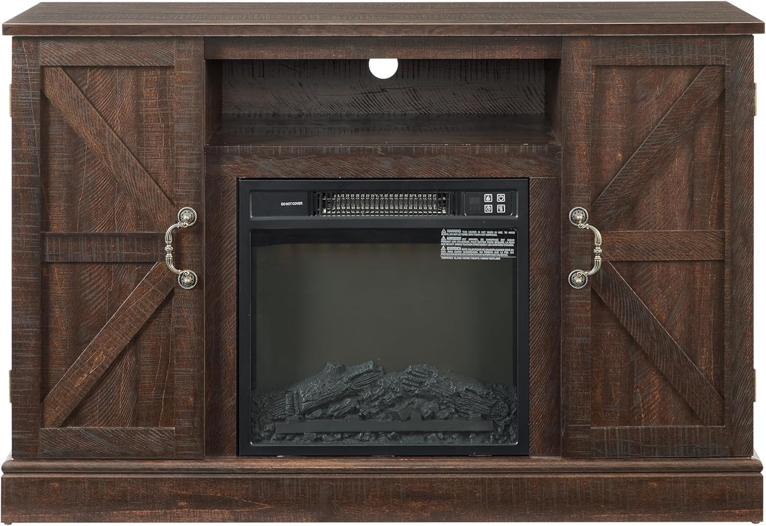 amerlife Electric Fireplace TV Stand for 50" TVs with Cable Management Z8847
