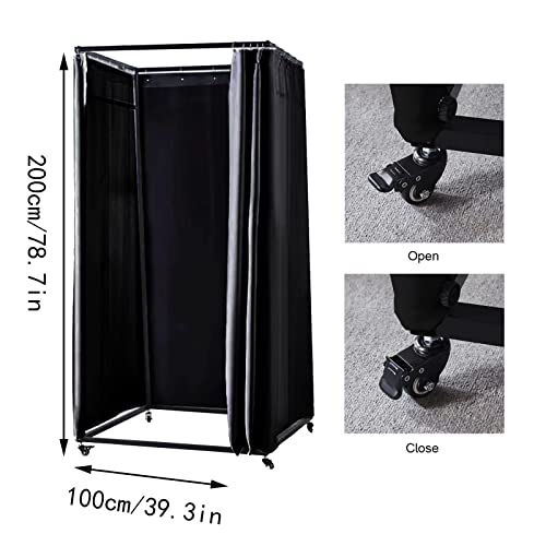 Portable Fitting Room for Boutiques with Shading Curtain L3821