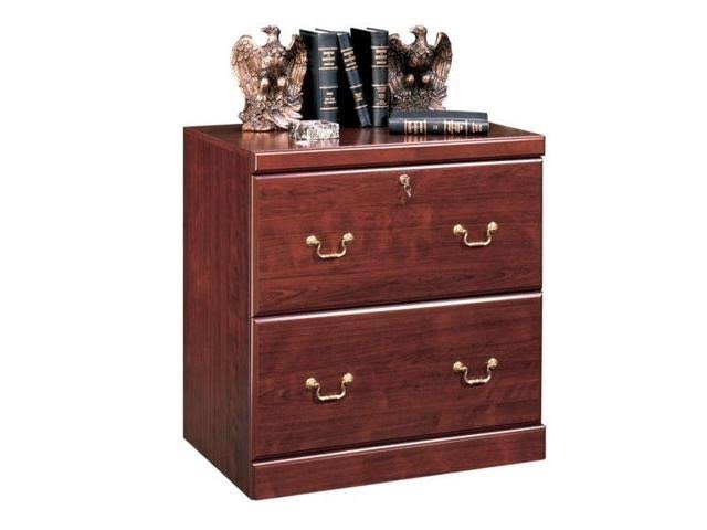 Sauder Heritage Hill 2 Drawer Lateral File in Classic Cherry Finish