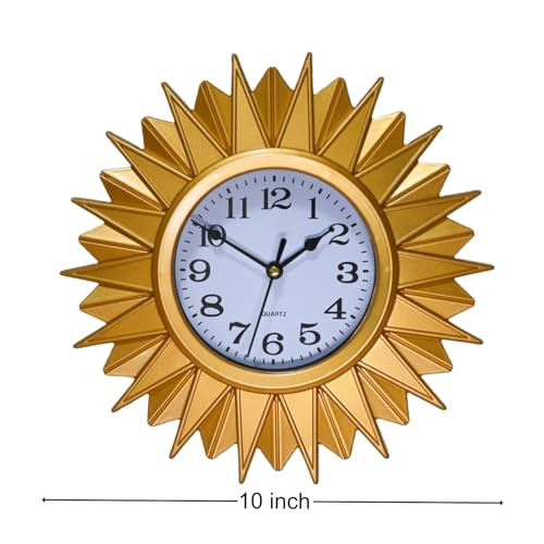 Retro Wall Clock 12 inch Farmhouse Quartz Battery Operated W125
