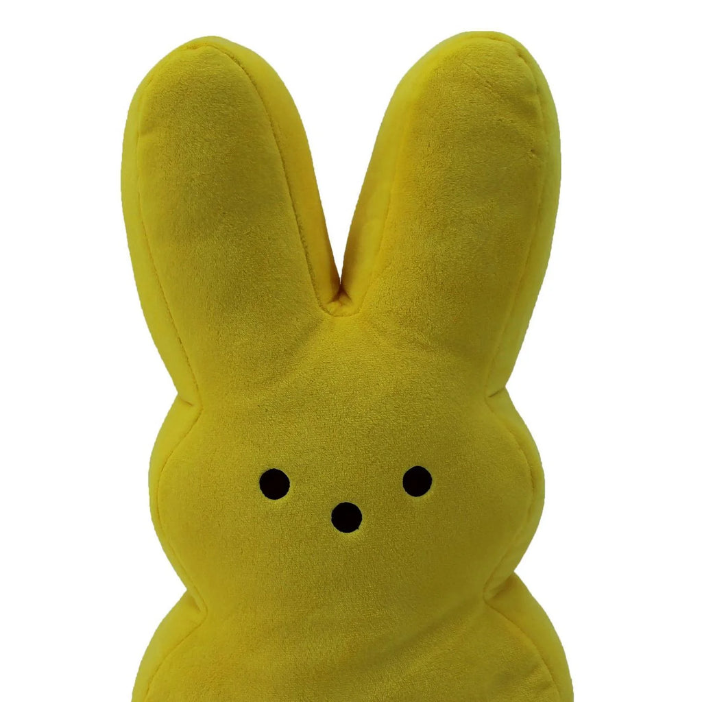 PEEPS Plush Bunny 17" Jumbo Yellow Easter Collectible Q272909