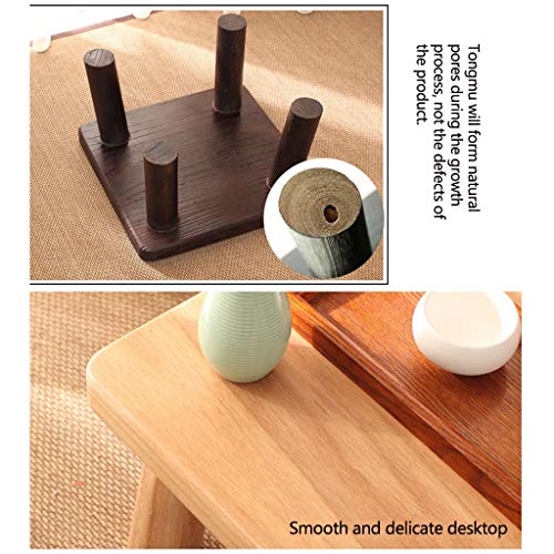Japanese Style Solid Wood Small Coffee Table for Balcony Living Room A593