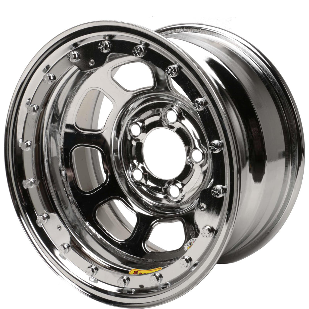 Bassett 15x8 D-Hole Beadlock Wheel, 5 on 5 Bolt Pattern G73124