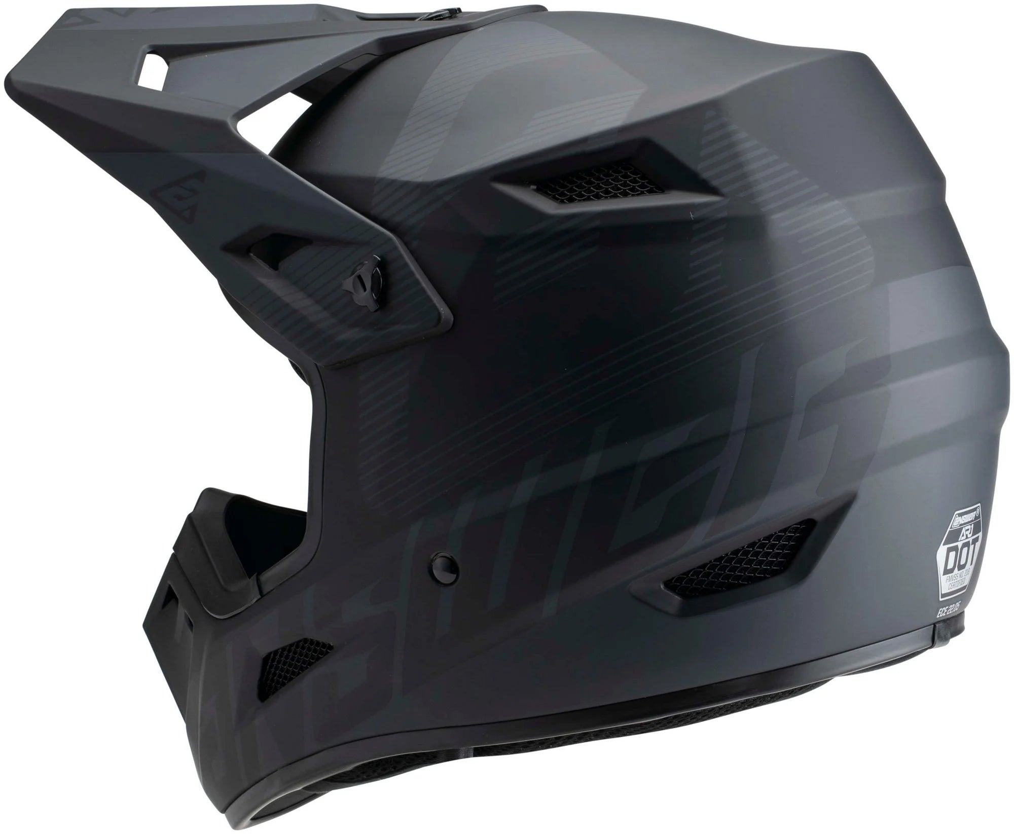 Answer AR1 V2 Bold MX Offroad Helmet Black/Dark Gray XS O8853