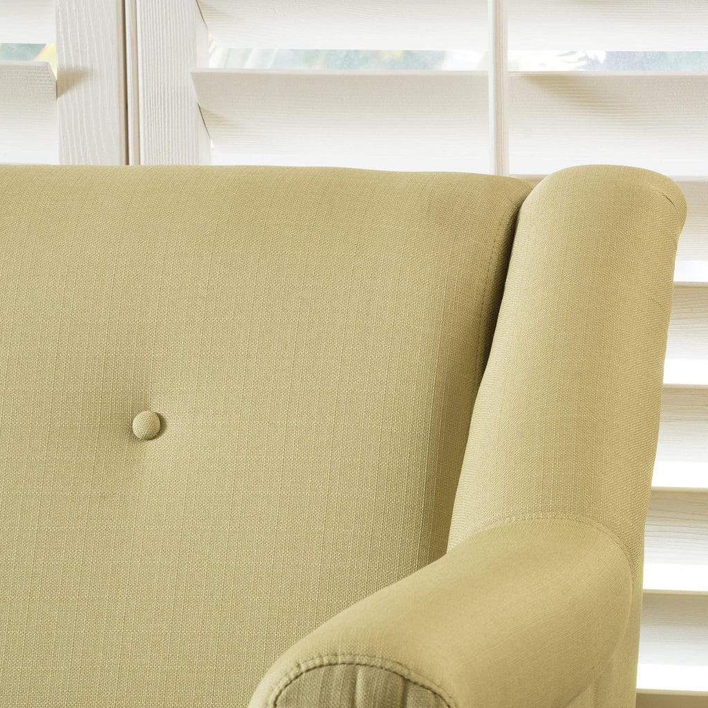 Christopher Knight Home Grace Fabric Sofa, Light Green S962