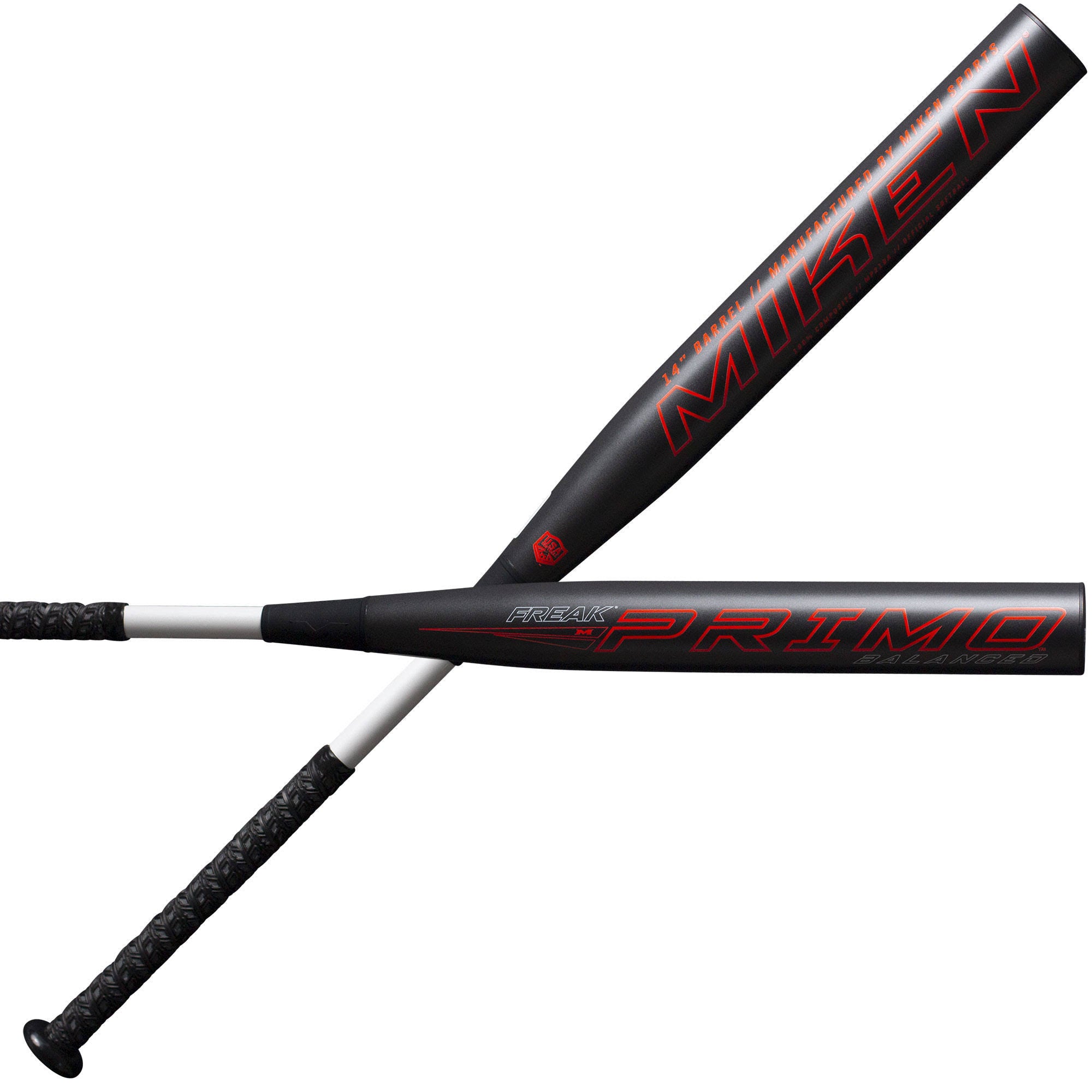2021 Miken Freak Primo USA/ASA Balanced 14x22 Slowpitch Softball Bat MP21BA 34 inch / 28 oz
