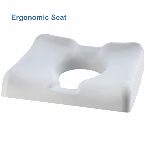 Aquatec Ocean Ergo XL Shower and Commode Chair with Collection Pan M2056