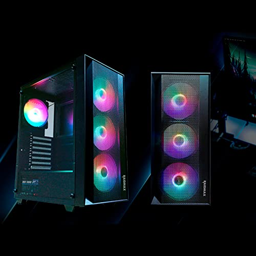 RAIDMAX V100 Gaming Case ATX Mid Tower PC Black T4170