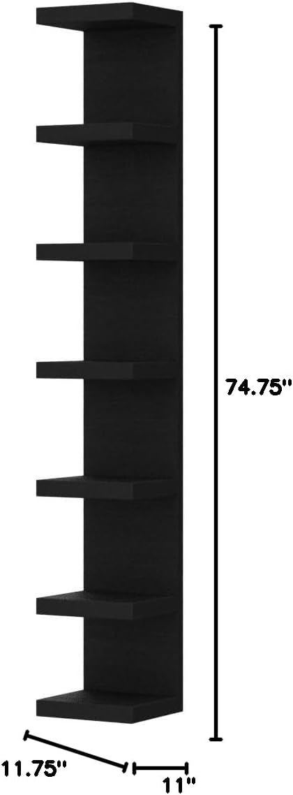 LACK IKEA Shelving Unit Black/Brown Y708337