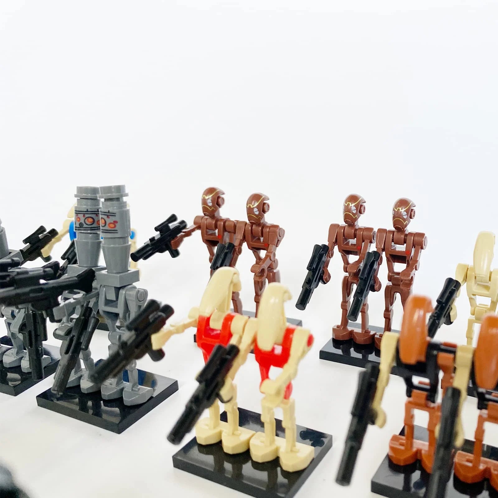 28 Pcs Space Wars Action Figures Building Blocks Sets with General Grievous and Battle Droids Y235