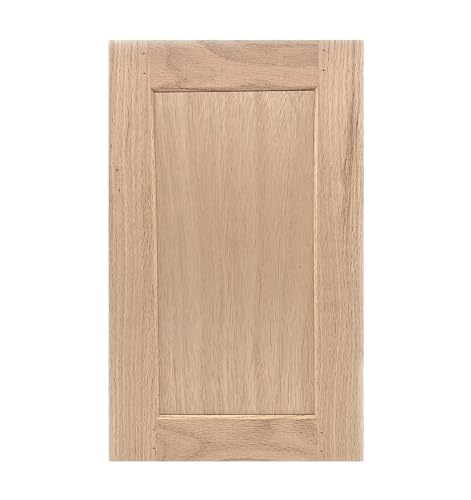 Unfinished Oak Shaker Kitchen Cabinet Door Replacement E44293
