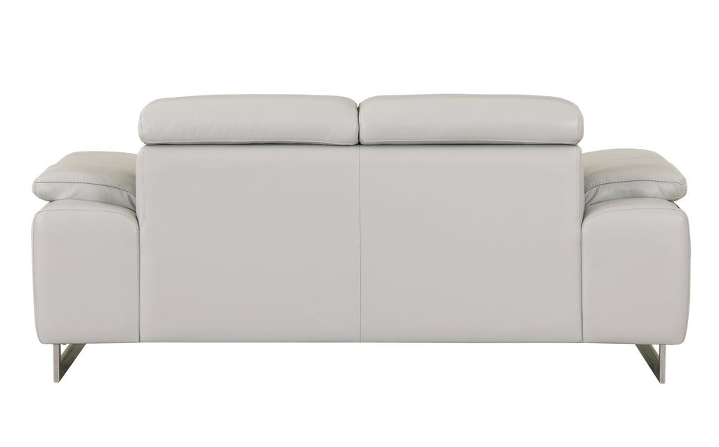 Global United Top Grain Italian Leather Loveseat N754