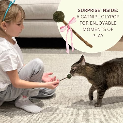 Cat wool cave bed for indoor cats, grey E128
