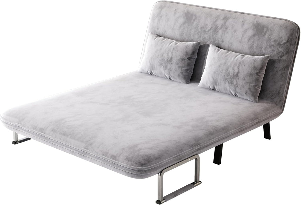 Folding Chair Bed Convertible Sleeper Sofa with Adjustable Backrest Z330037