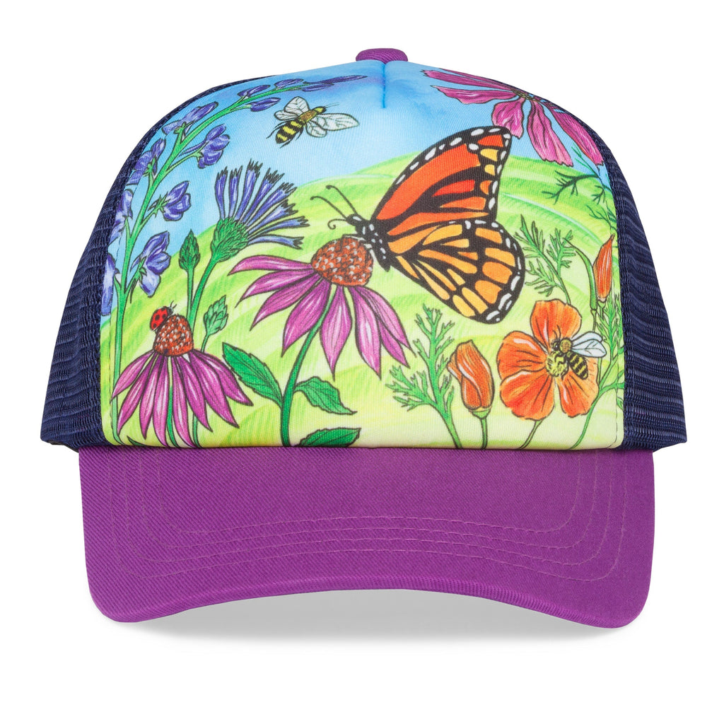 Kids' Butterfly and Bees Trucker J9 bx