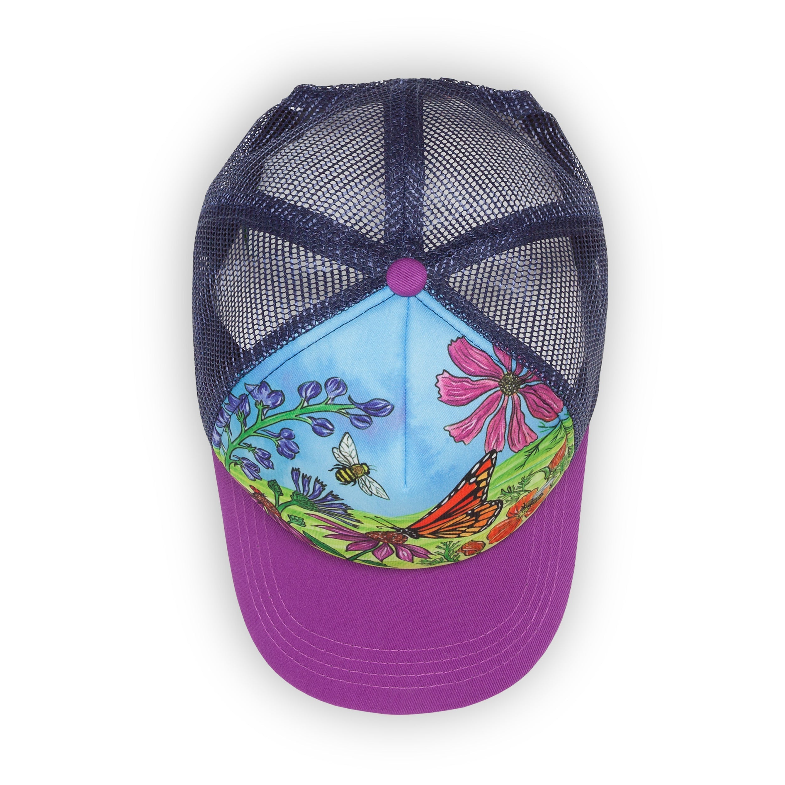 Kids' Butterfly and Bees Trucker J9 bx