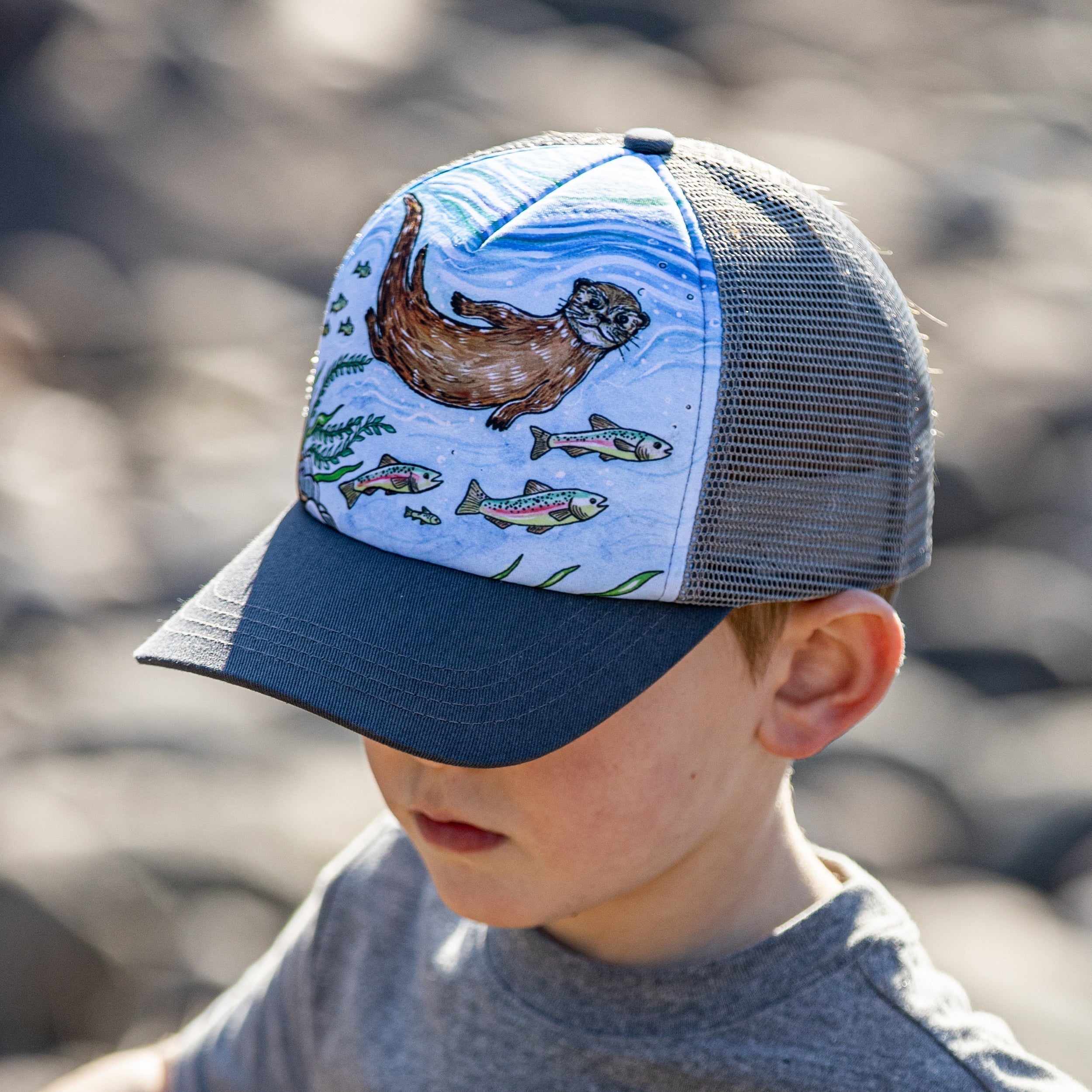 Kids' River Otter Trucker Z6 1Y